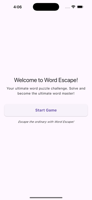 Word EscapeiPhone版