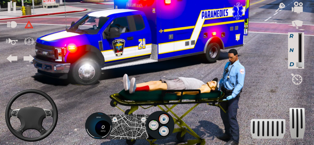 救护车模拟器汽车游戏‬iPhone版