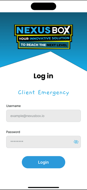 Nexus Box Client EmergencyiPhone版