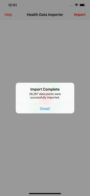 HealthDataImporteriPhone版