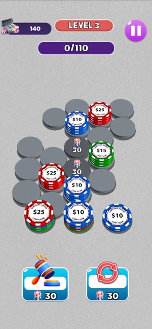 Poker Chips Sort: Hexa PuzzleiPhone版