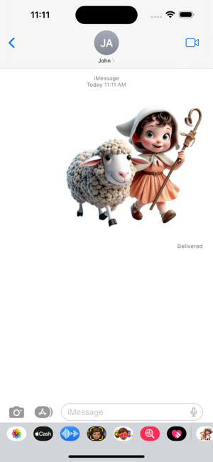 Little Bo Peep StickersiPhone版