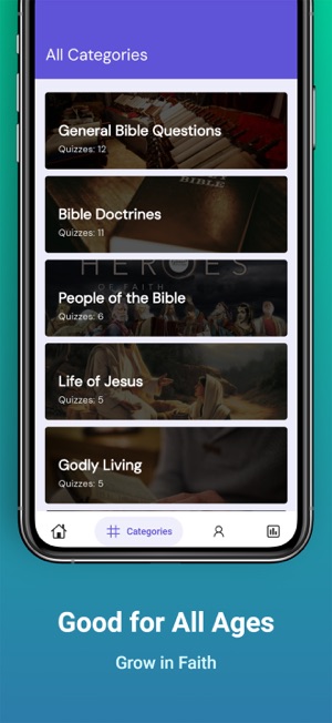 Bible Trivia Quiz, Bible StudyiPhone版