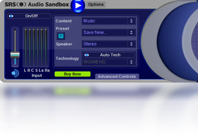 SRS Audio SandboxPC版