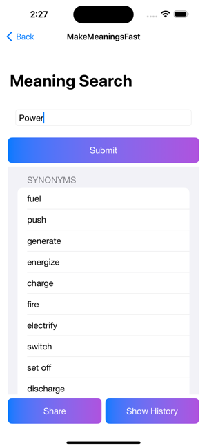 MakeMeaningsFastiPhone版