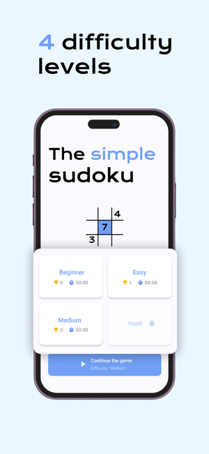 The simple sudokuiPhone版