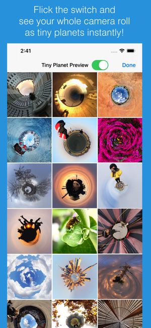 TinyPlanetPhotosandVideoiPhone版