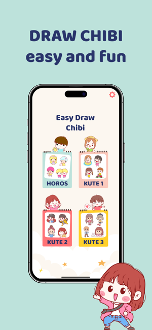 Easy Draw ChibiiPhone版