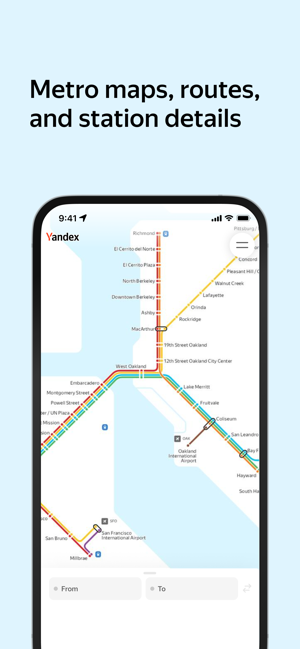 YandexMetroiPhone版