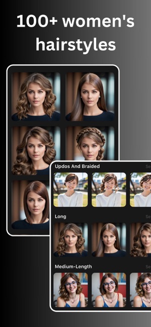 AI Style : Hairstyle & RecoloriPhone版