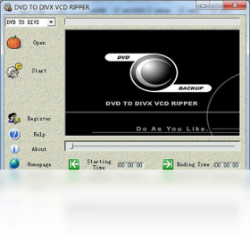 DVD to DIVX VCD RipperPC版