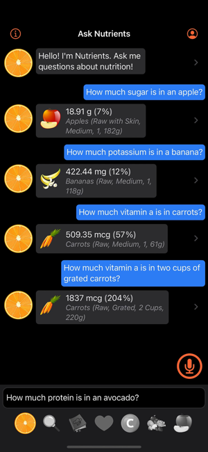 NutrientsiPhone版