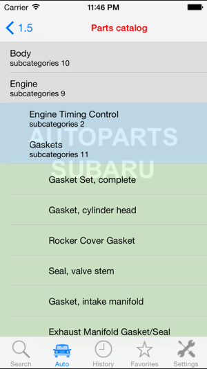 AutopartsforSubaruiPhone版