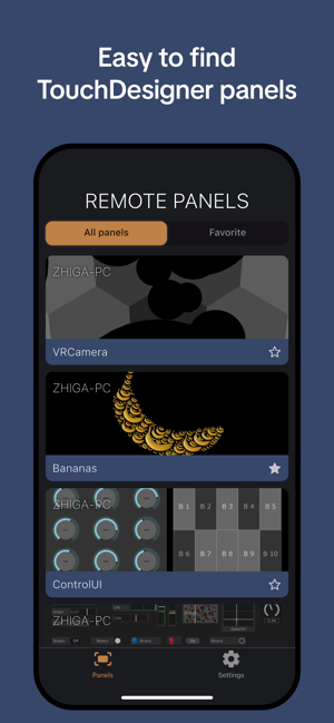 Remote Tools for TouchDesigneriPhone版