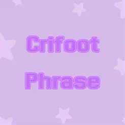 Crifoot PhraseiPhone版