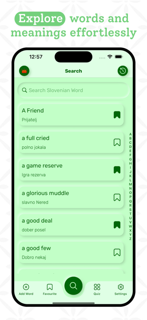 Slovenian Dictionary | OfflineiPhone版