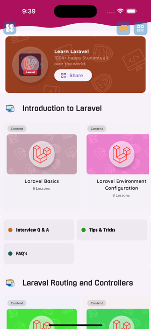 Learn Laravel frameworkiPhone版