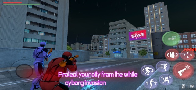 Cyborg War in Neon CityiPhone版