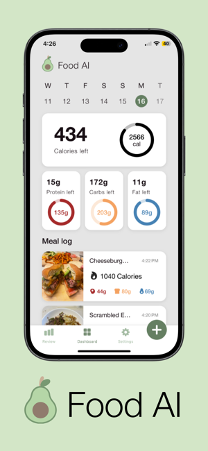 Food AI: Macro TrackeriPhone版