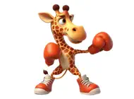 Giraffe Boxer StickersiPhone版