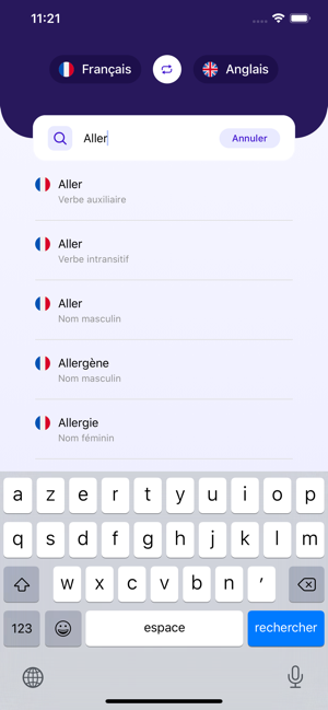 DictionnaireAnglais~FrançaisiPhone版