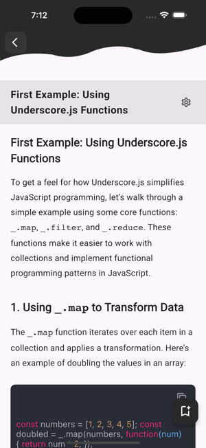 Learn Underscore.jsiPhone版