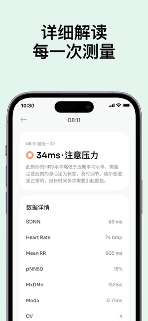 StressWatch:壓力自測提醒iPhone版