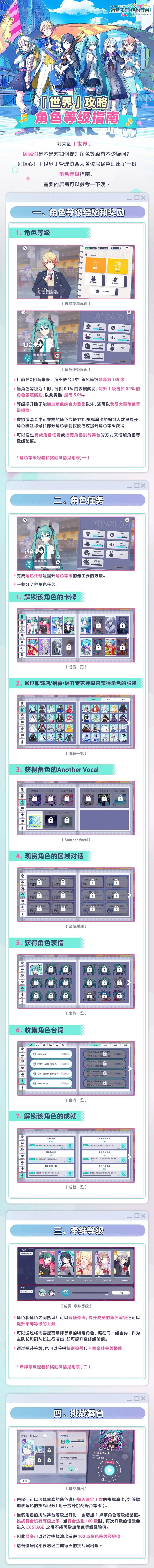 《初音未来：缤纷舞台》如何快速提升初音未来缤纷舞台角色等级