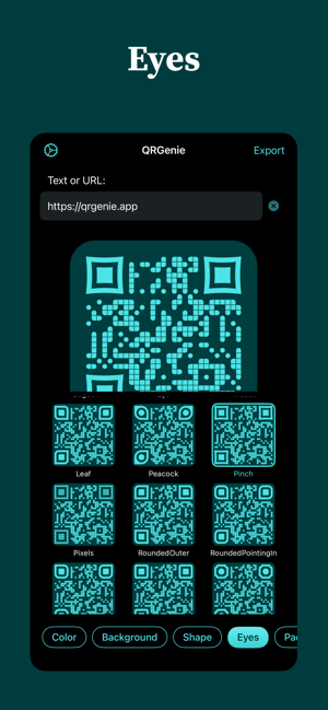 QR Code Generator QRGenieiPhone版