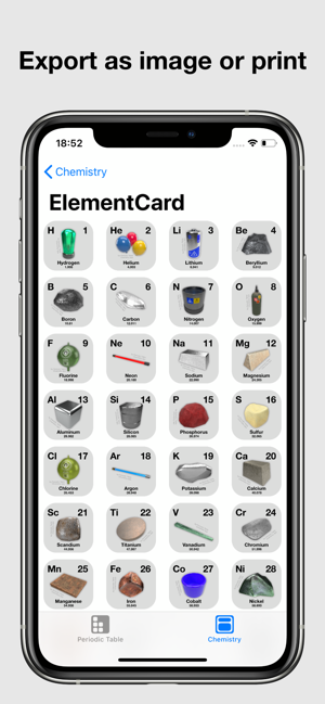 元素周期表iPhone版