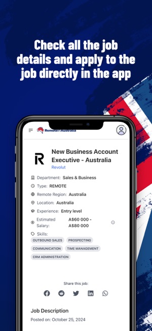 Remote Jobs In AustraliaiPhone版