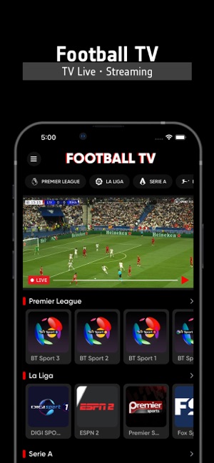 足球电视直播iPhone版