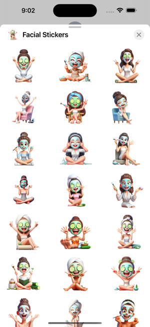 Facial StickersiPhone版