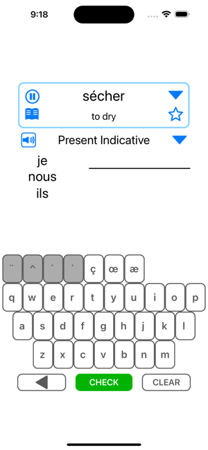 French Verb DrillsiPhone版