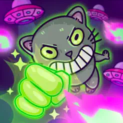 Neon Cat Punch: Alien SmashiPhone版