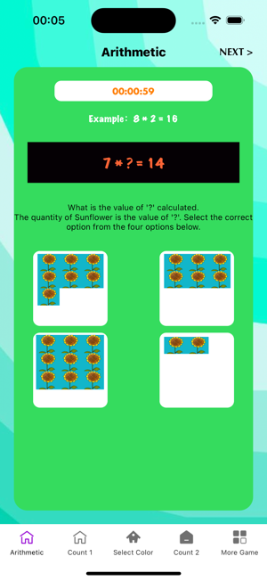 Sunflower Count Drag GameiPhone版
