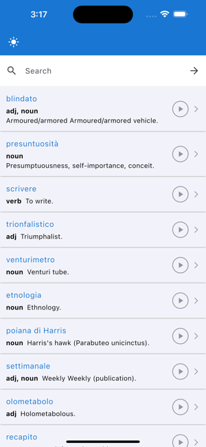 VocabItalia Italian DictionaryiPhone版