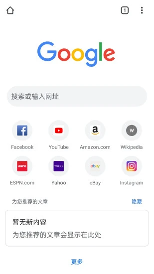 谷歌瀏覽器Google Chrome