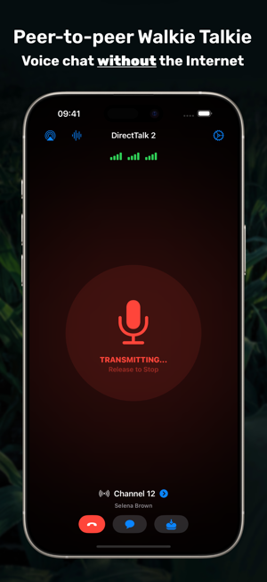 DirectTalk (Walkie Talkie P2P)iPhone版