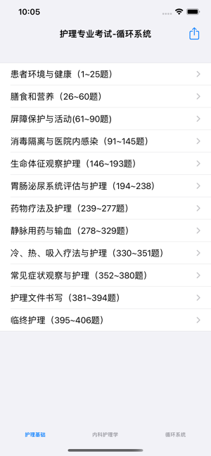 护理专业考试题库大全iPhone版