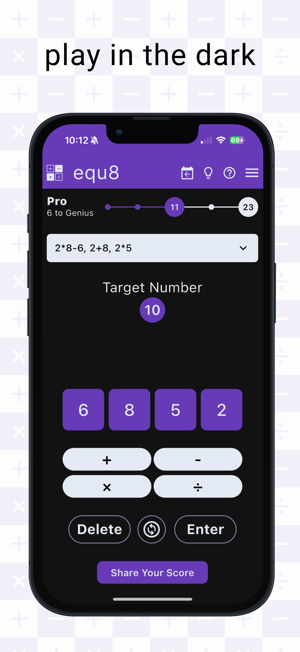 equ8: daily math puzzle gameiPhone版