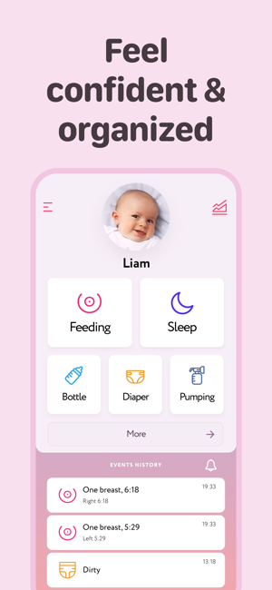 Baby feeding tracker Sleep logiPhone版