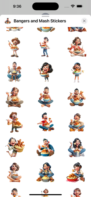 Bangers and Mash StickersiPhone版