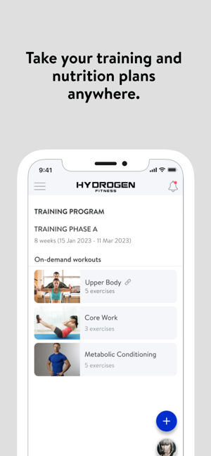 Hydrogen Fitness AppiPhone版