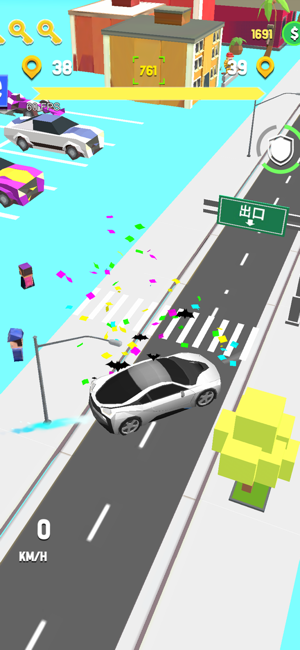 疯狂驾驶3D:移动车模拟器‬iPhone版