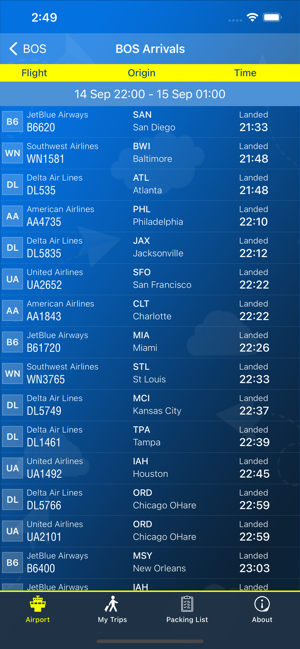 BostonAirportInfo+RadariPhone版