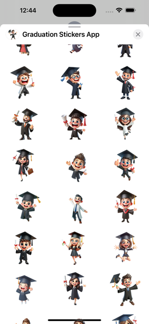 Graduation Stickers AppiPhone版