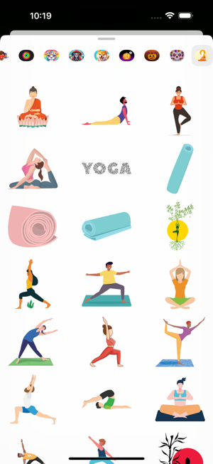 Meditation & Yoga  StickersiPhone版