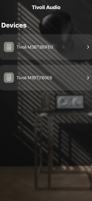 Tivoli Bluetooth ConfigureiPhone版