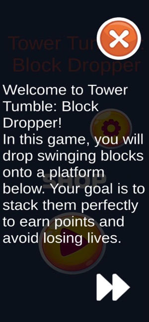 Tower Tumble : Block DropperiPhone版